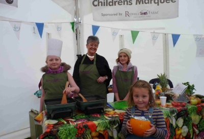 Our Children's Cookery Theatre at the Lincoln Sausage Festival